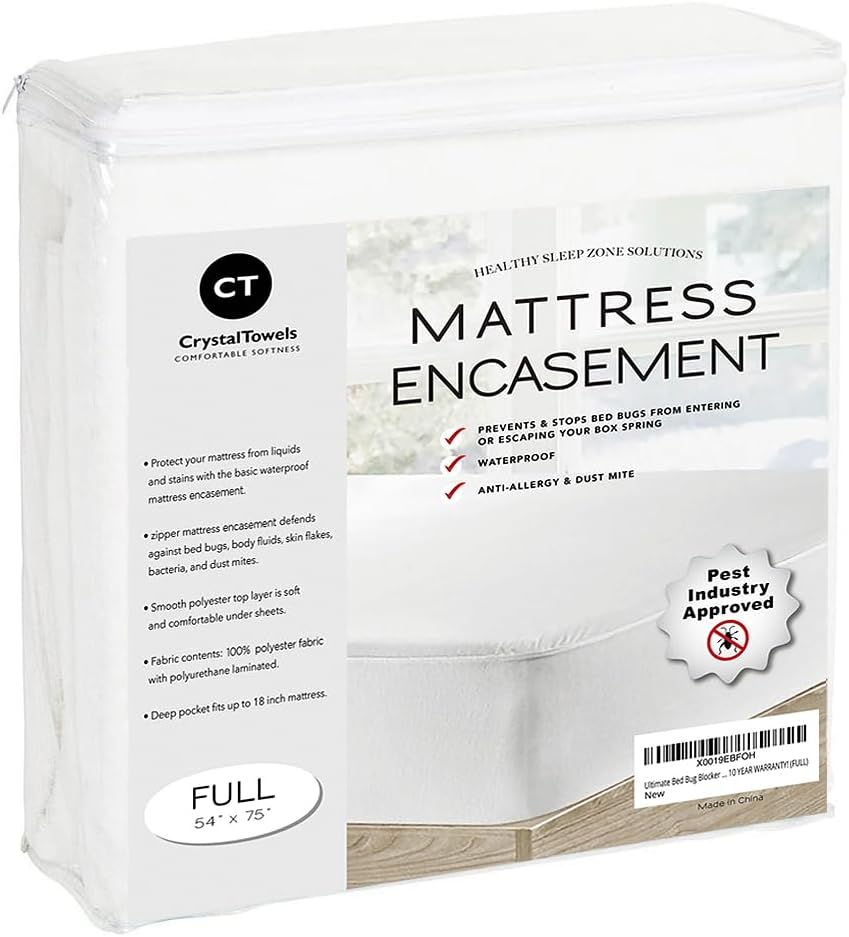 Ultimate Zippered Mattress Protector for Full Size Beds