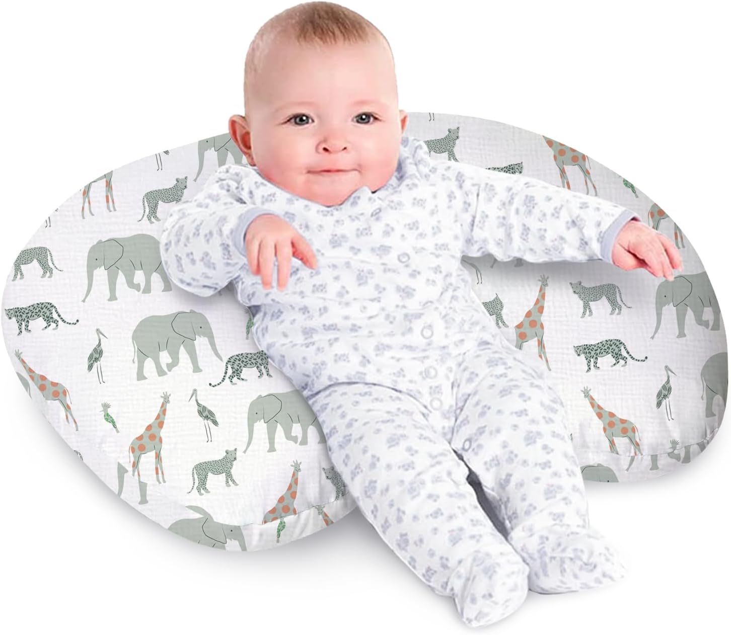 Little Grape Land Nursing Pillow for Comfortable Feeding Support