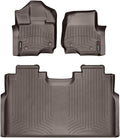 WeatherTech Custom Fit FloorLiners for Ford F-150 - Cocoa