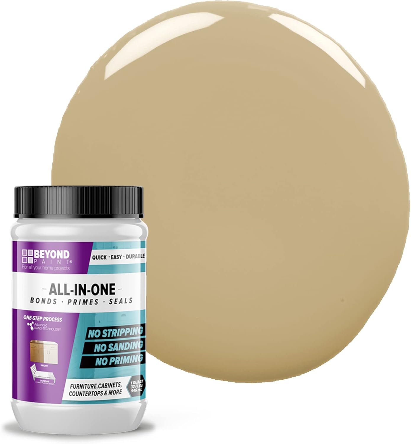Beyond Paint All-in-One Refinishing Paint for Furniture & Cabinets