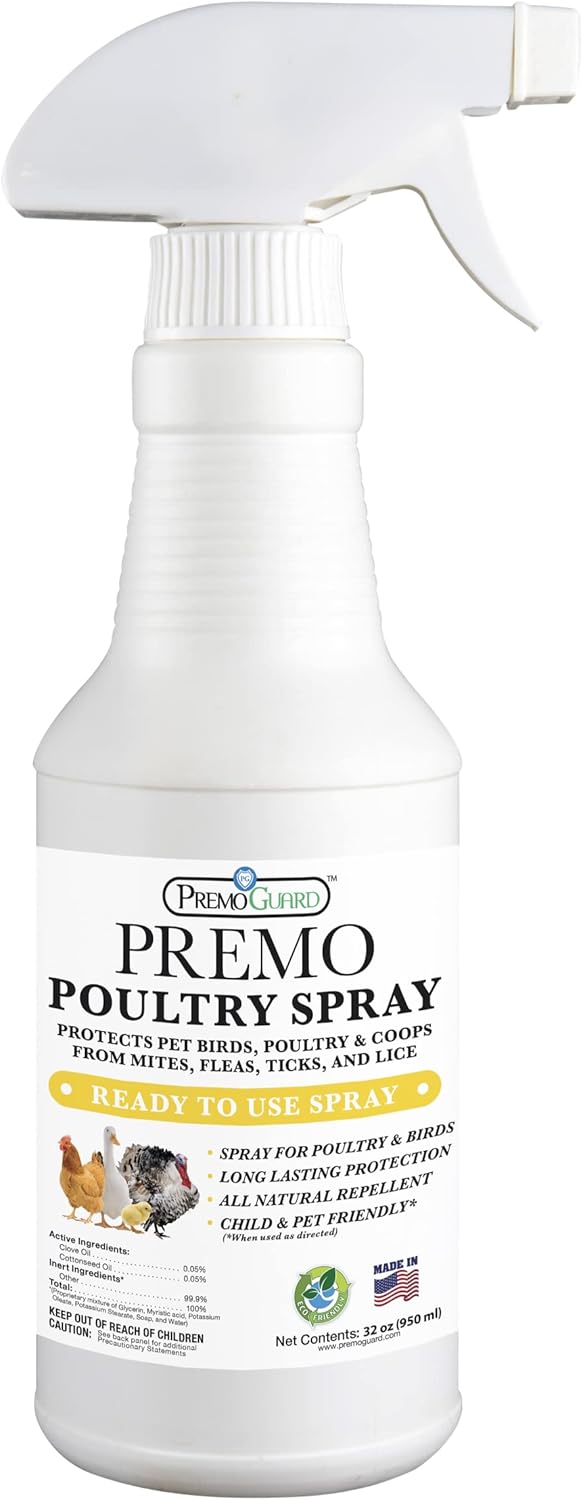 Premo Guard Poultry Spray - Natural Solution for Pest Control