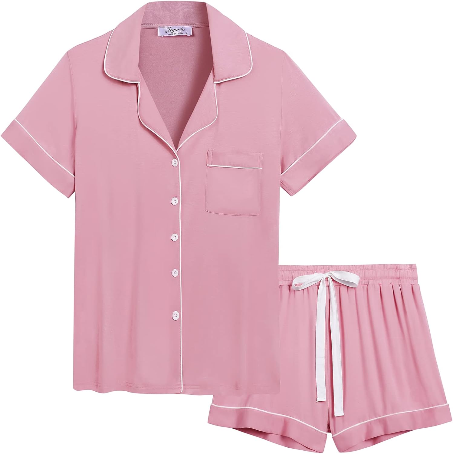 Cooling Bamboo Viscose Pajamas for Women - Ultra Soft Sleepwear