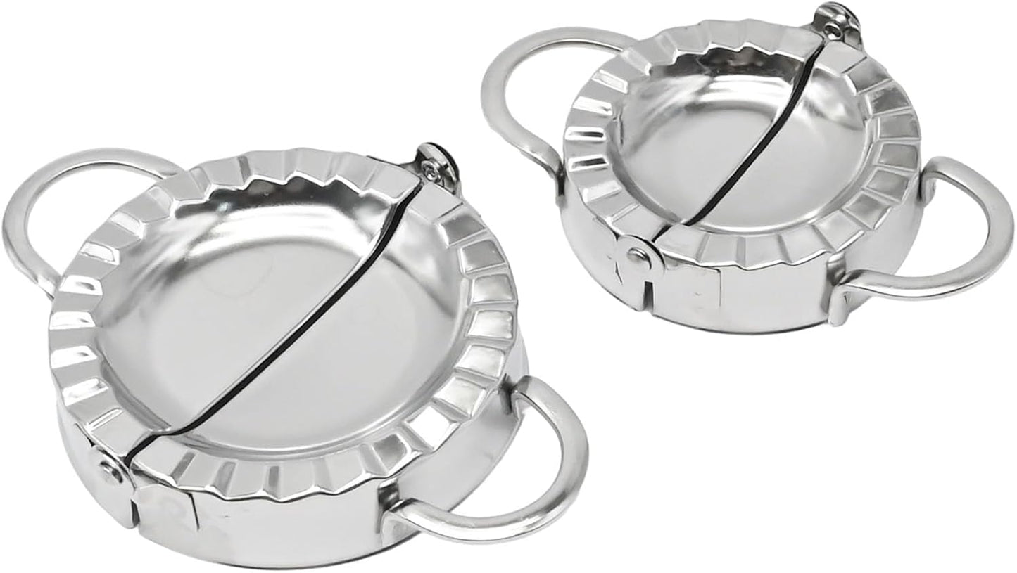 Stainless Steel Dumpling Press Set - Easy Dough Making