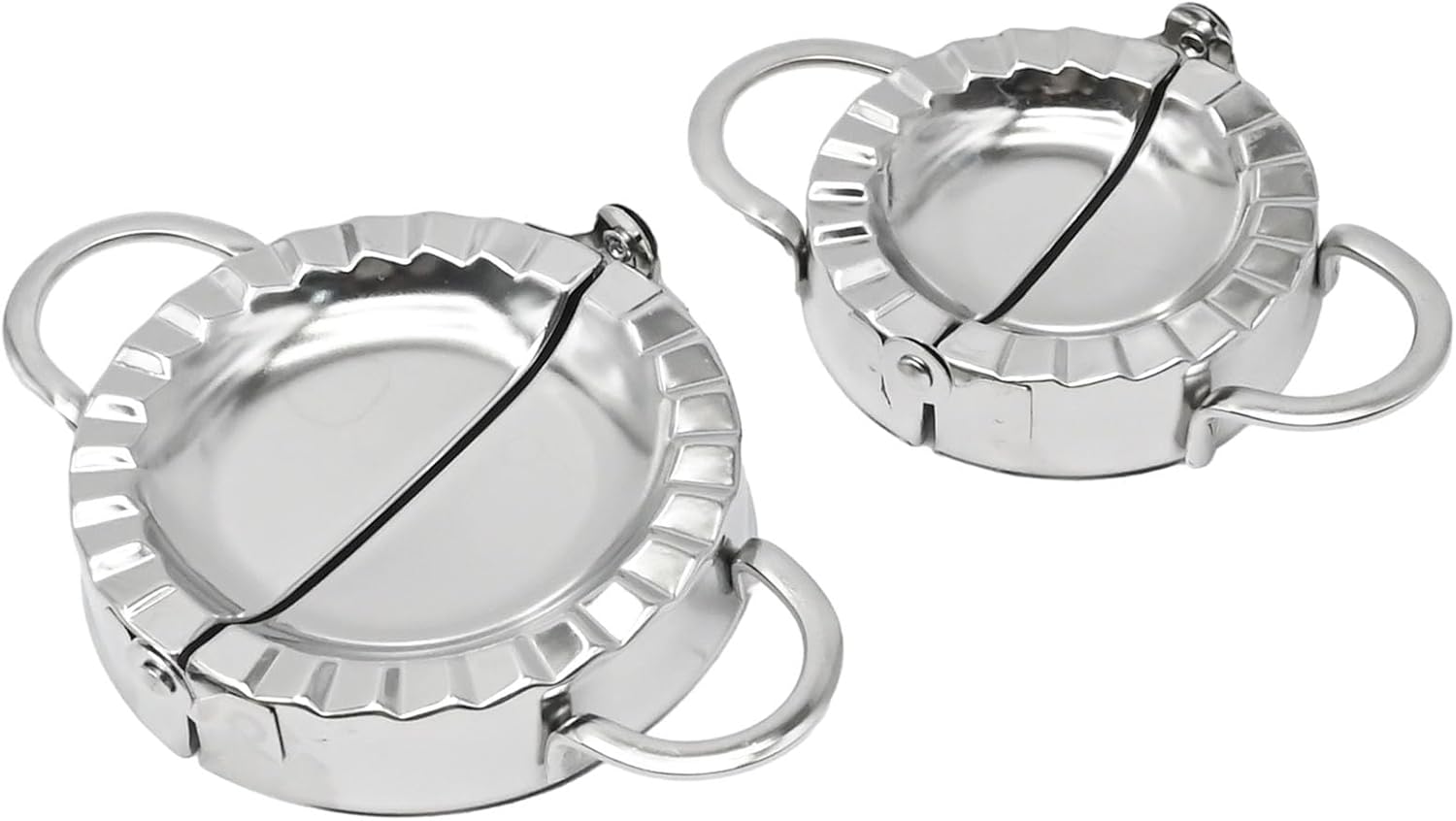Stainless Steel Dumpling Press Set - Easy Dough Making