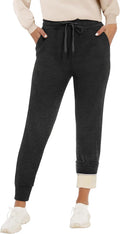 Fleece Lined Sweatpants Women - Warm Sherpa Lined Joggers Shoes