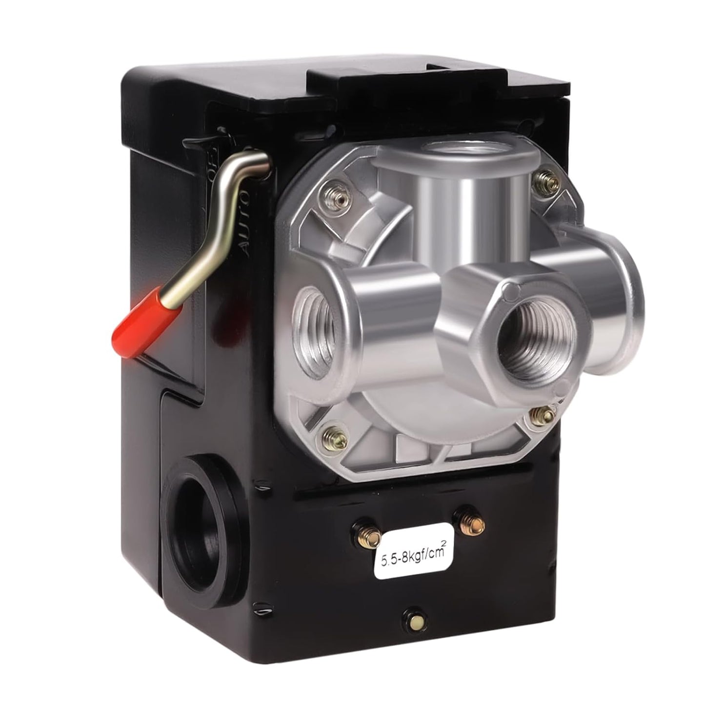 Ketofa LF10-4H 4 Port Air Compressor Pressure Switch - Reliable Control 95-125 PSI