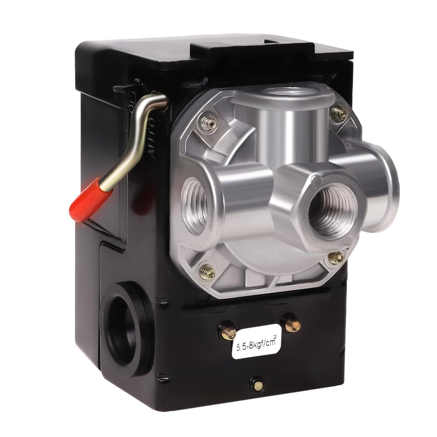 Ketofa LF10-4H 4 Port Air Compressor Pressure Switch - Reliable Control 95-125 PSI