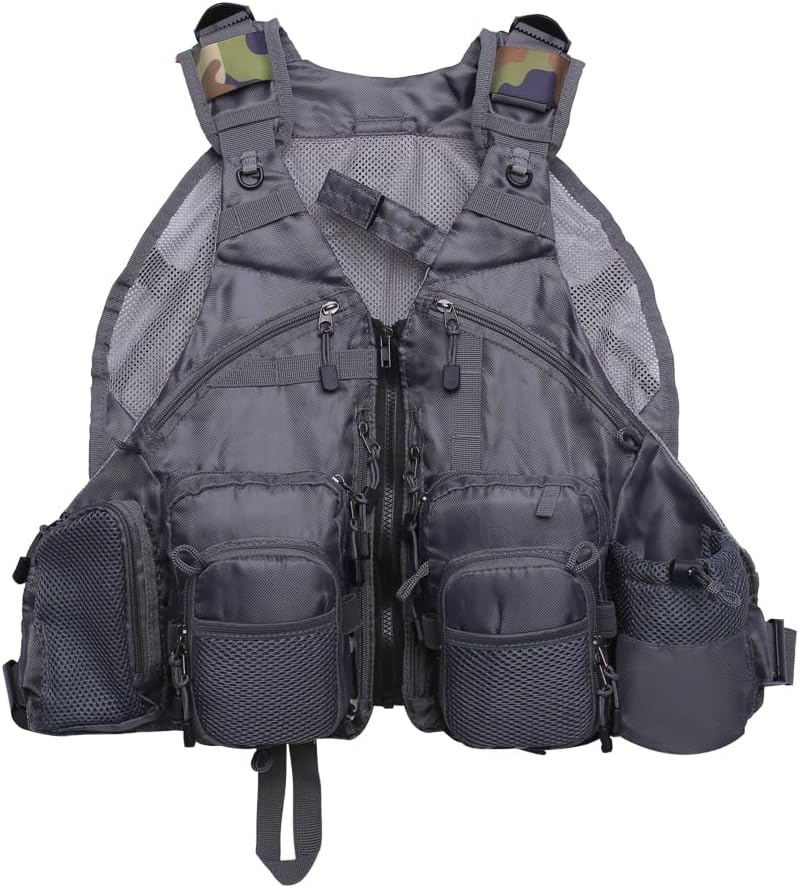 Kylebooker Fly Fishing Vest Pack for Men and Women - Adjustable