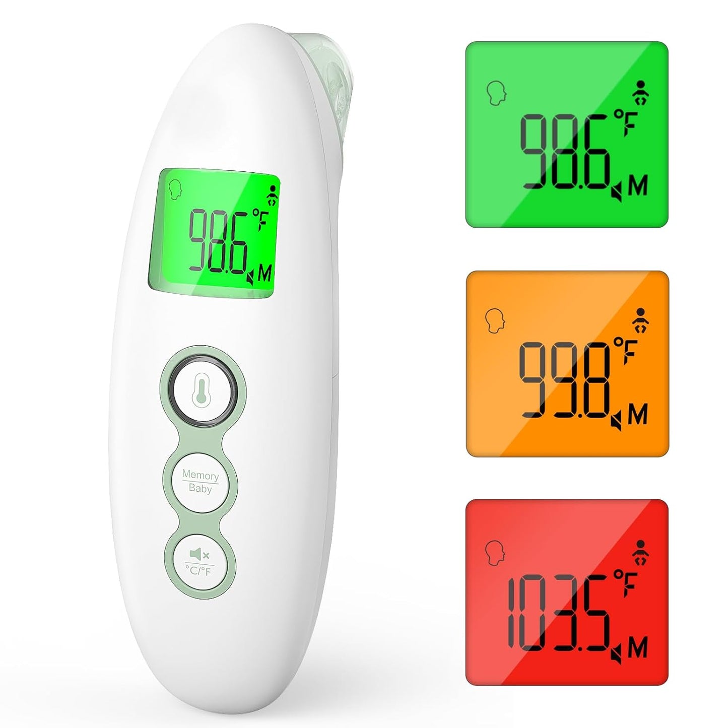 Momcozy Digital Infrared Thermometer | Fast & Accurate Fever Alert