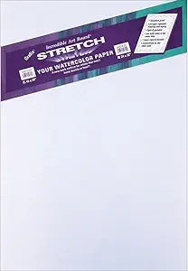Grafix Stretching Watercolor Paper Art Board for Artists