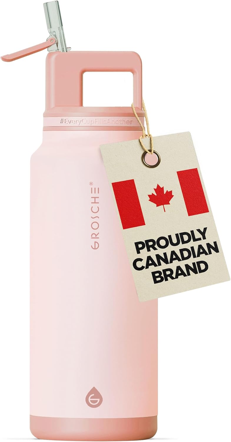 GROSCHE Alpine Flip n' Sip 40 oz Insulated Water Bottle Review