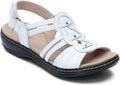 Clarks Leisa Janna Sandal - Comfortable Leather Sandal for All Day