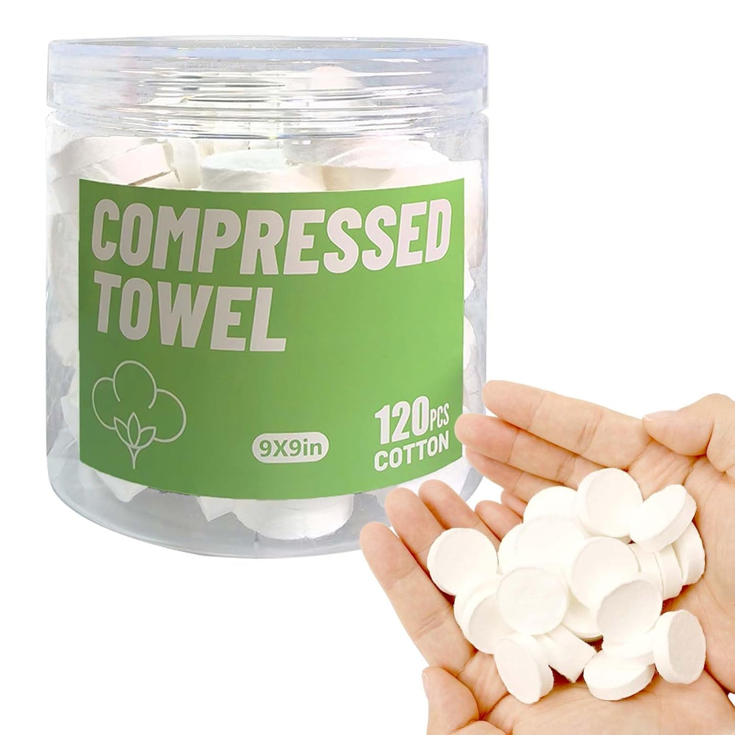 Cozeoa Travel Towel Tablets - Compact & Disposable Towels