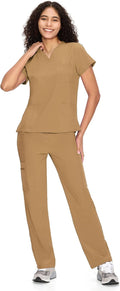 COZYFIT Scrubs for Women Set Medical Uniform (Style 6V7W)