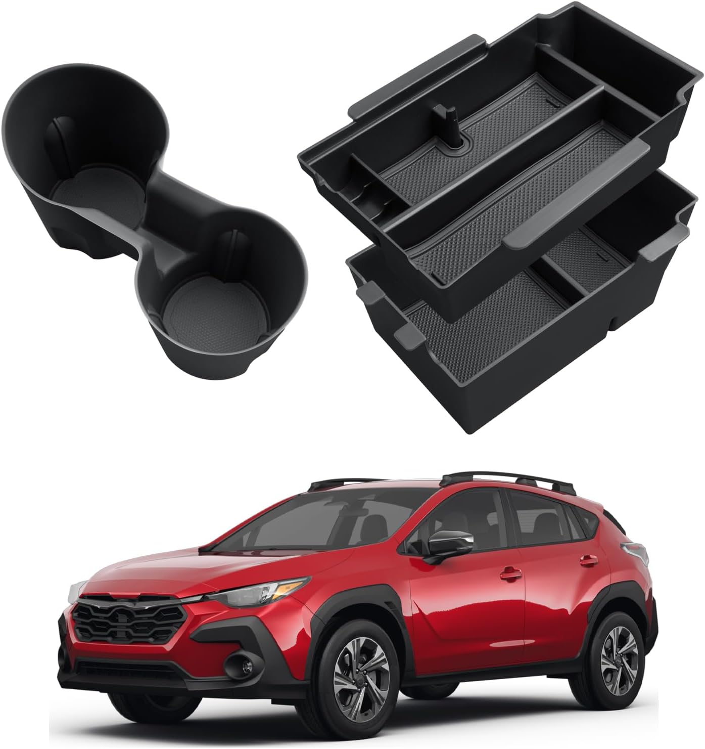 ECOZEN 2025 Crosstrek Center Console Organizer for 2024-2025