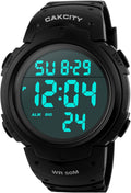 CakCity Large Face Sports Watch - Waterproof & Luminous