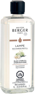 Black Angelica Lampe Berger Fragrance Refill for Home Use
