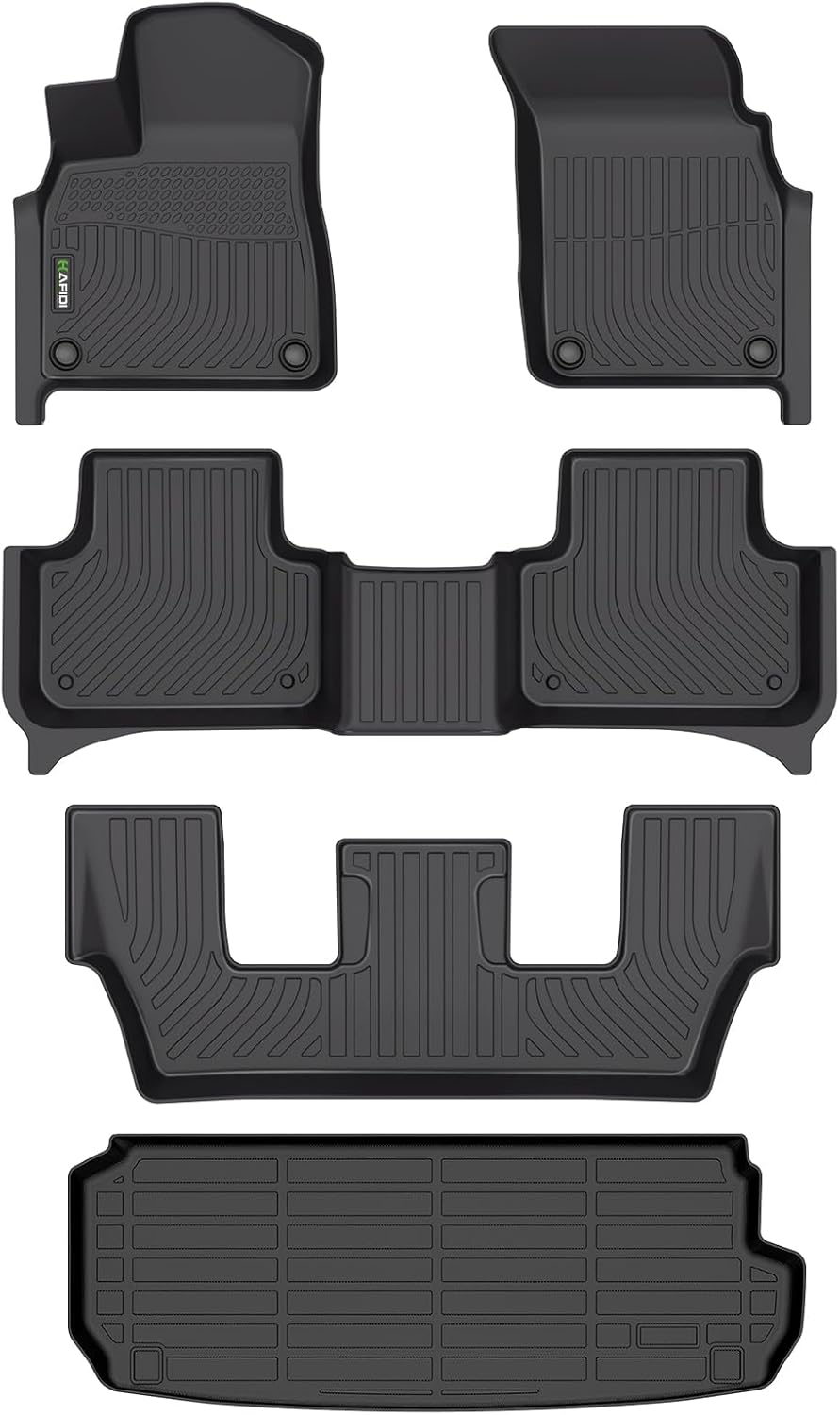HAFIDI Floor Mats & Cargo Liner for 2020-2025 Audi Q7 & SQ7