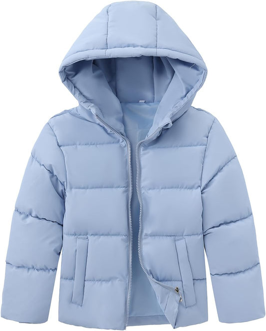 HOOD CREW Kids Boys Winter Coat Windproof Puffer Jacket
