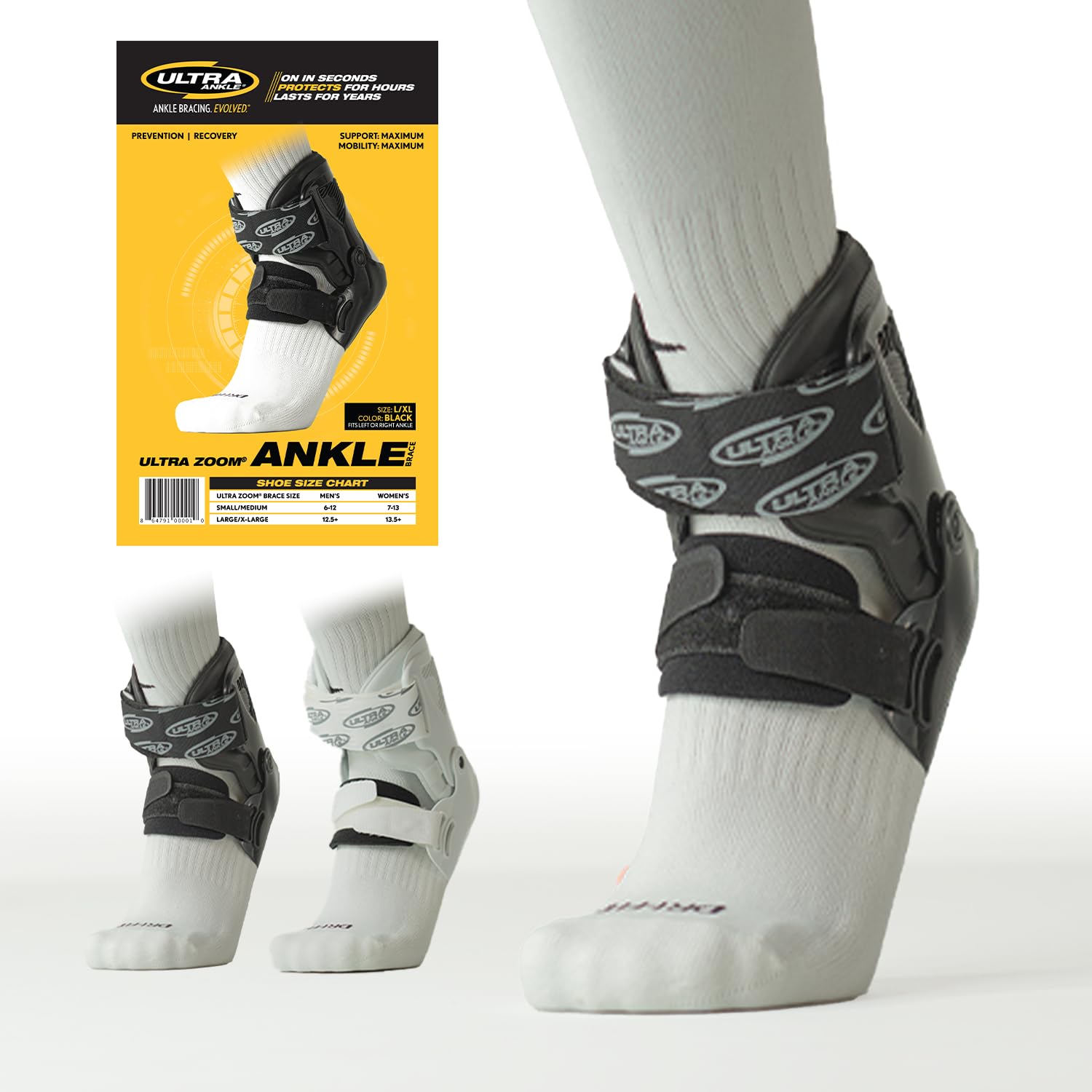 Ultra Zoom Ankle Brace for Faster Healing and Recovery Support