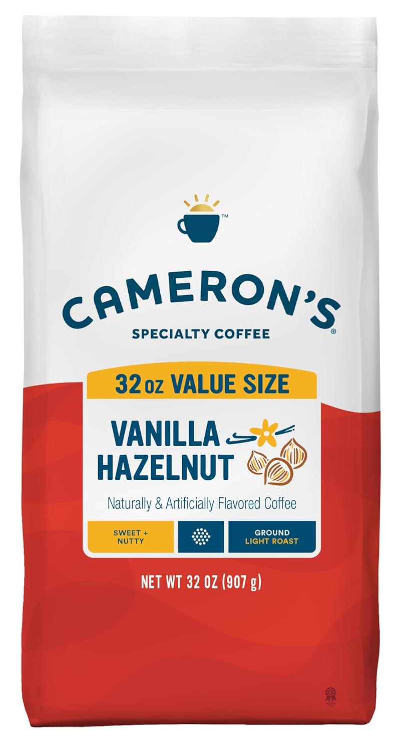 Cameron's Vanilla Hazelnut Ground Coffee, 32oz