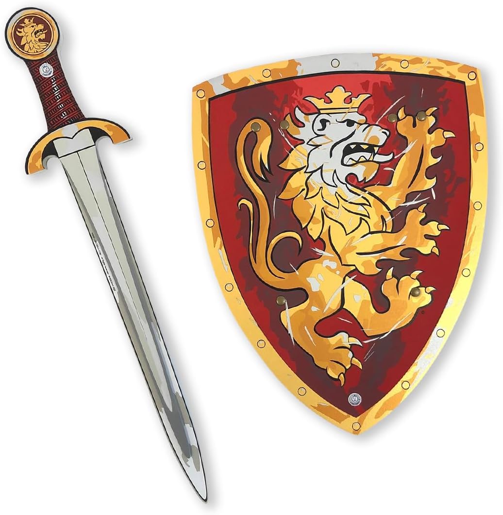 Liontouch Noble Knight Toy Sword & Shield Set for Kids Ages 3-8