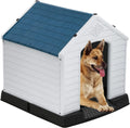 Extra Large Plastic Dog House 41in x 37in x 39in - Roomy Shelter