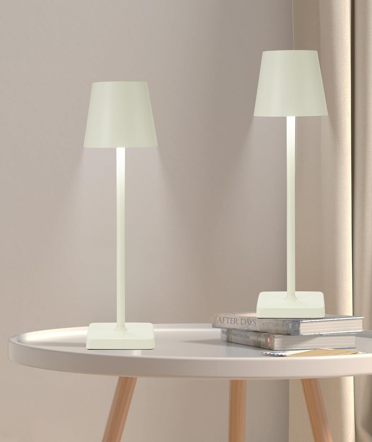 Cordless Table Lamp with 5200mAh Battery for Versatile Use