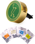 Zodiac Car Air Freshener Diffuser - Zinc Alloy Vent Aromatherapy