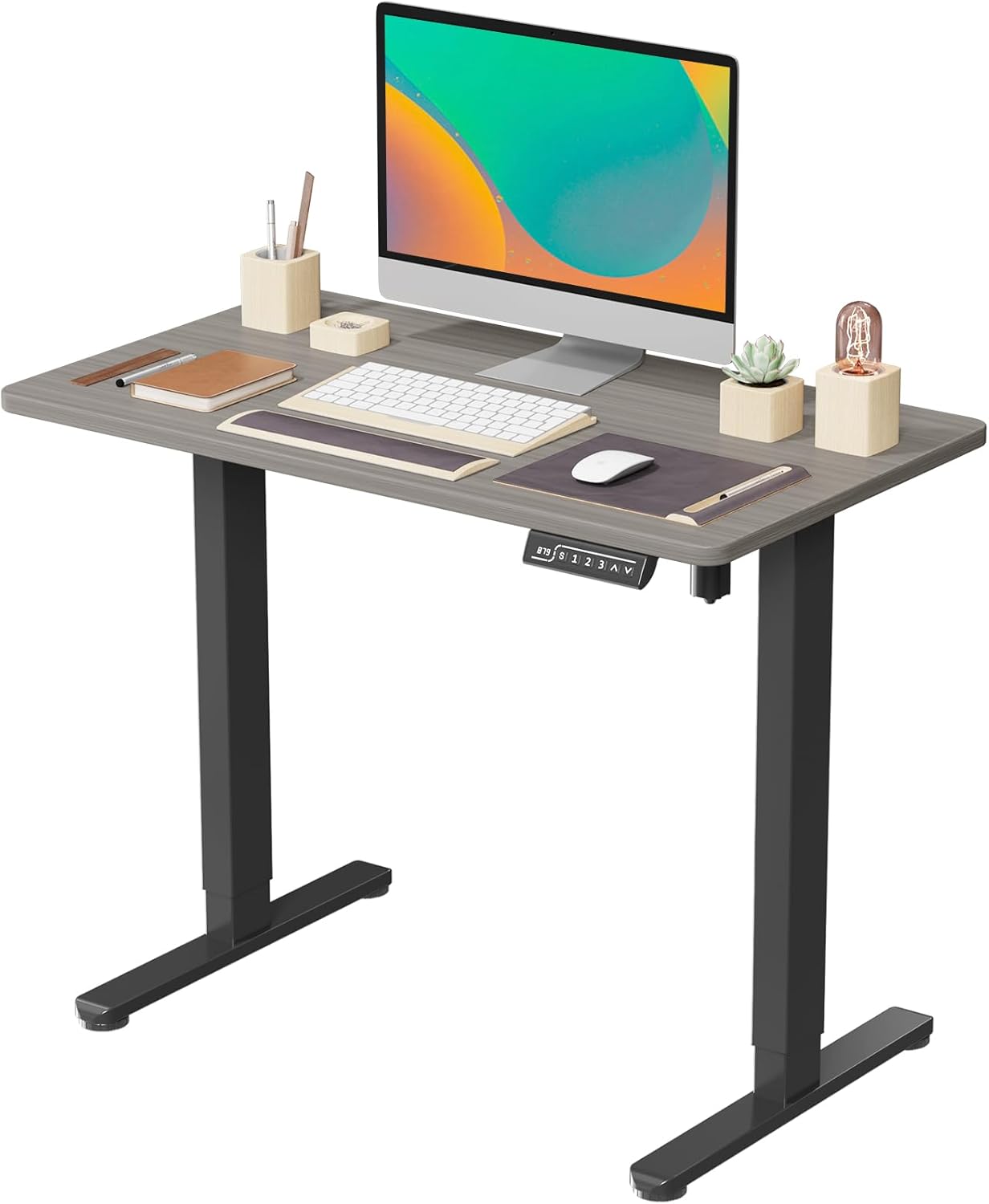 JOY worker Small Electric Standing Desk for Home Office