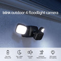 Blink Outdoor 4 Floodlight Camera - Wire-free 700 Lumens Floodlight