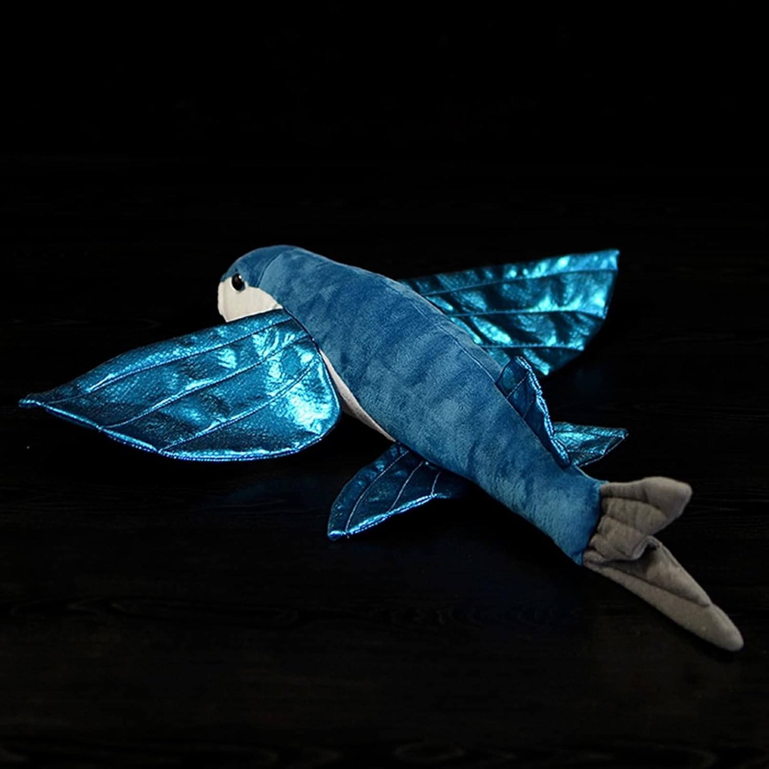 Lifelike 18.5 Flying Fish Plush Toy - Super Soft Sea Creature Gift