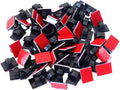 Adhesive Clips Strong Wire Holders 100 Pack - Tidy Desk & Car Cable