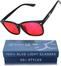 100% Blue Light Blocking Glasses - Better Sleep & Eye Strain Relief UV