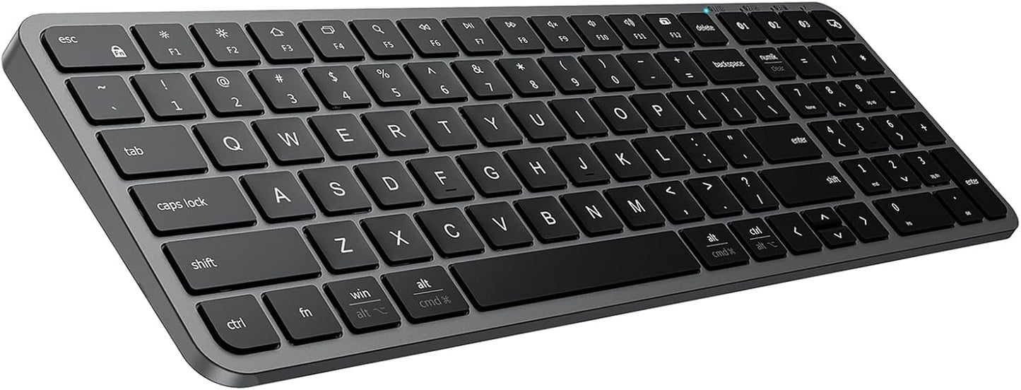 iClever BK20 Bluetooth Keyboard: Stable Connection, Multi-Device, Rechargeable