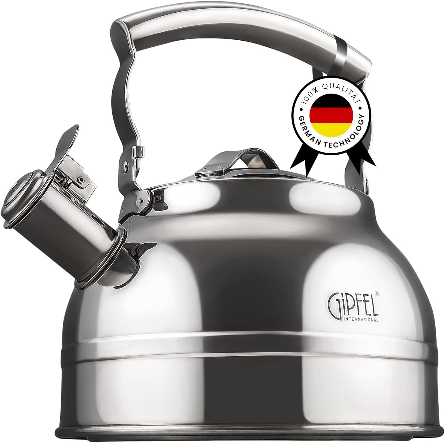 Whistling Tea Kettle Stovetop - Efficient Stainless Steel Teapot