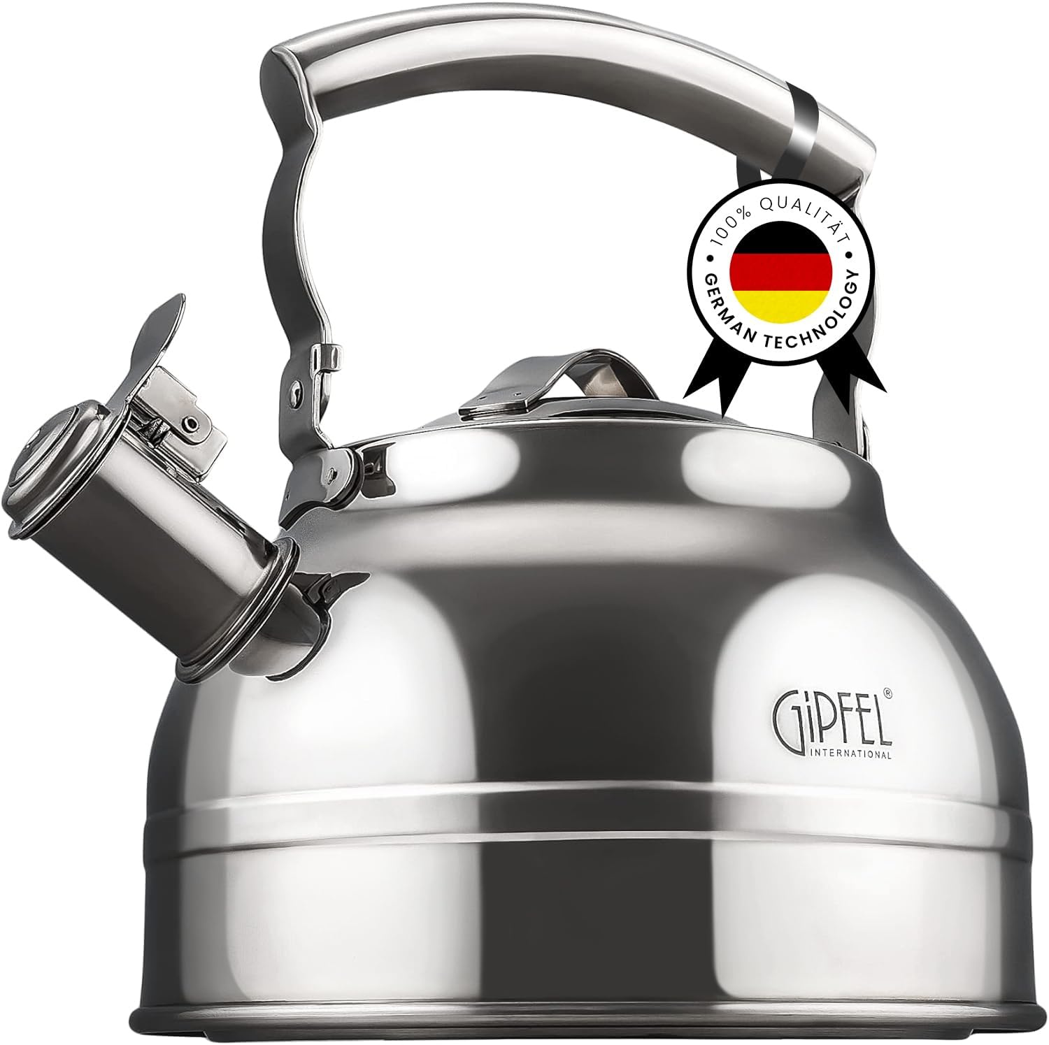 Whistling Tea Kettle Stovetop - Efficient Stainless Steel Teapot