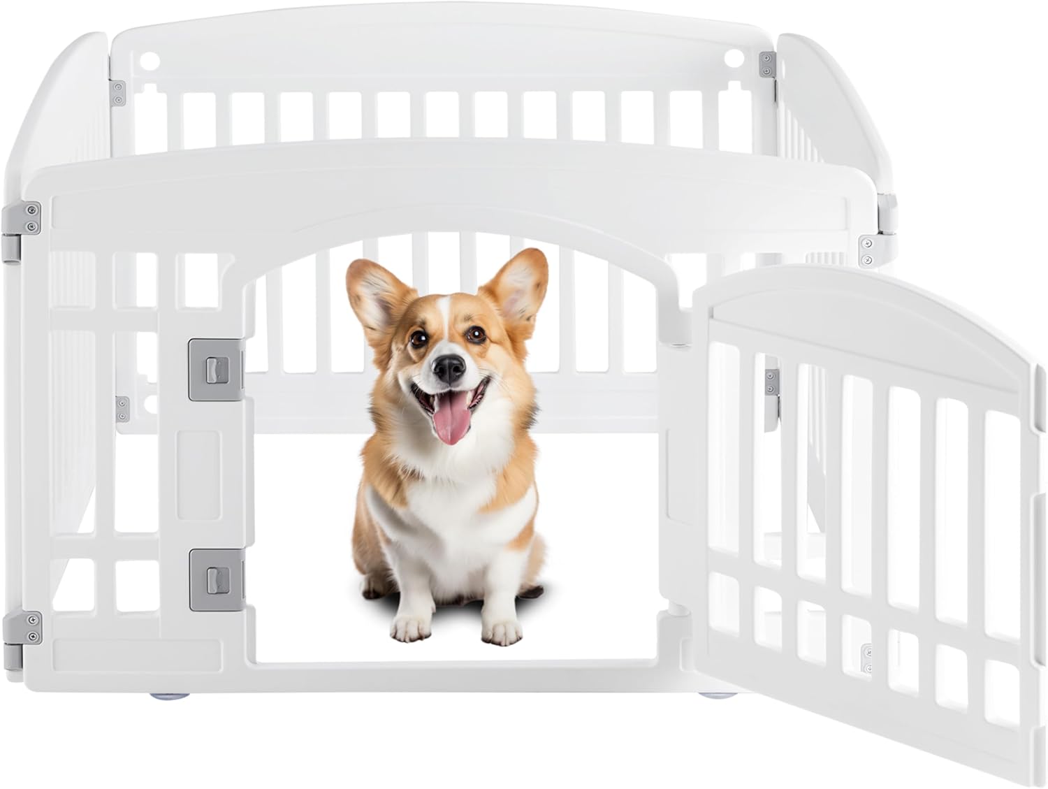 Simple Deluxe Dog Playpen - Safe and Secure 4-Panel Design