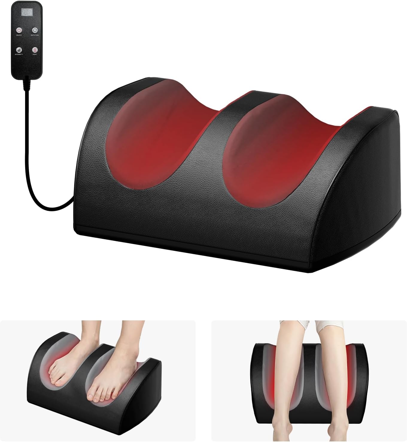 Electric Foot Massager with Heat for Ultimate Relaxation