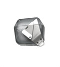 AirPods 4 Geometric Case with Lock - Slim Alloy Armour (Translucent