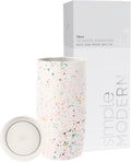 16oz Cream Terrazzo Travel Coffee Mug Tumbler with 360 Lid