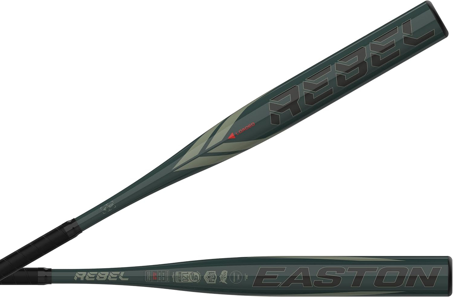 Easton Rebel Slowpitch Softball Bat with 12in Loaded Barrel