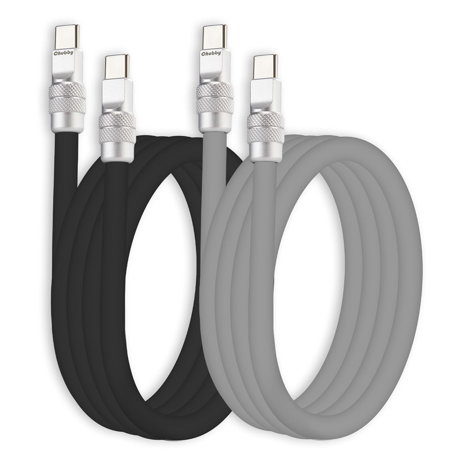ChubbyCable 2-Pack 240W USB C Cable for Fast Charging Devices