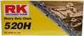 RK Racing Chain M520HD-120 120-Link 520 Series - Heavy-Duty Ride
