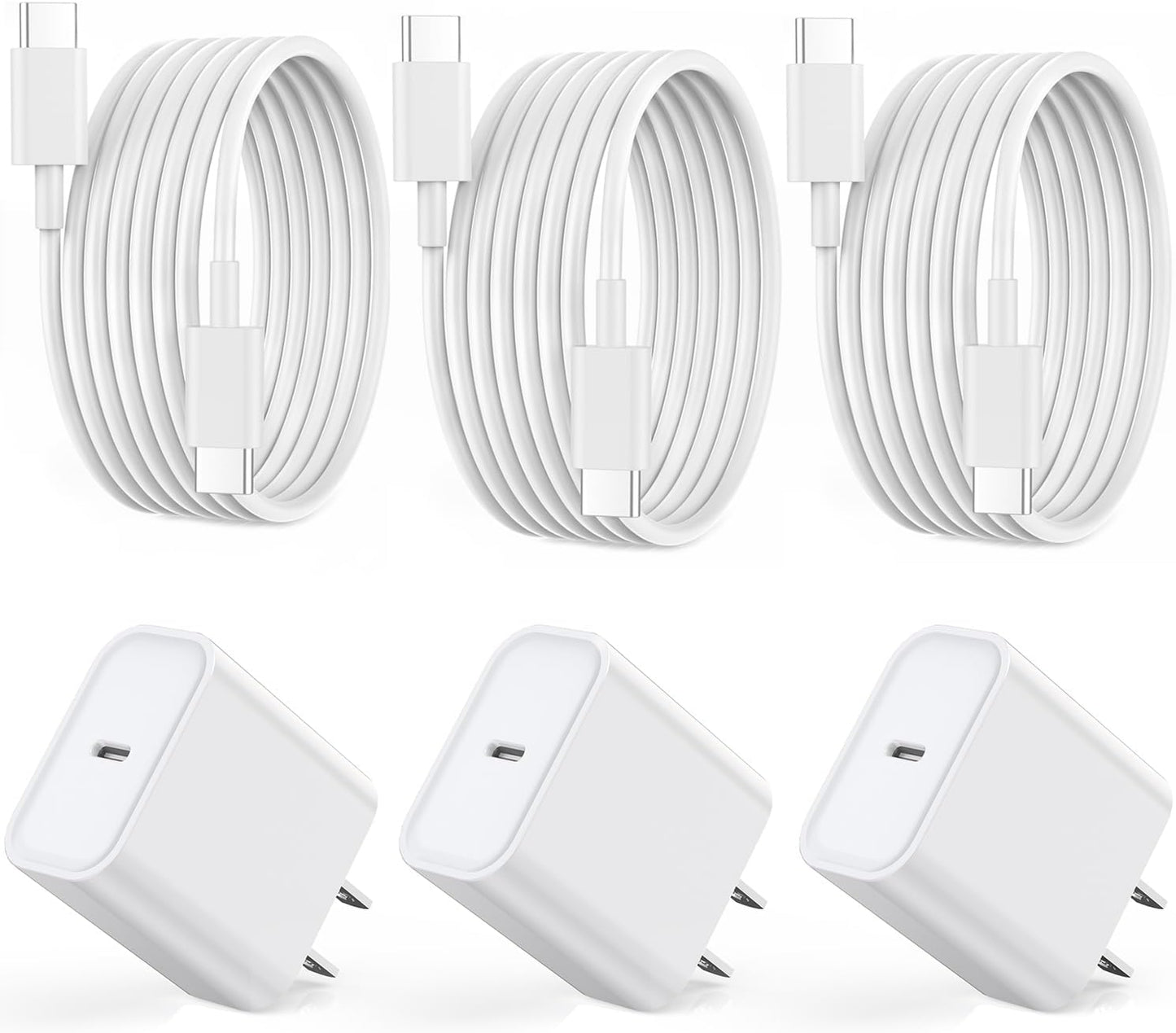 3-Pack Fast Charge iPhone PD Bundle