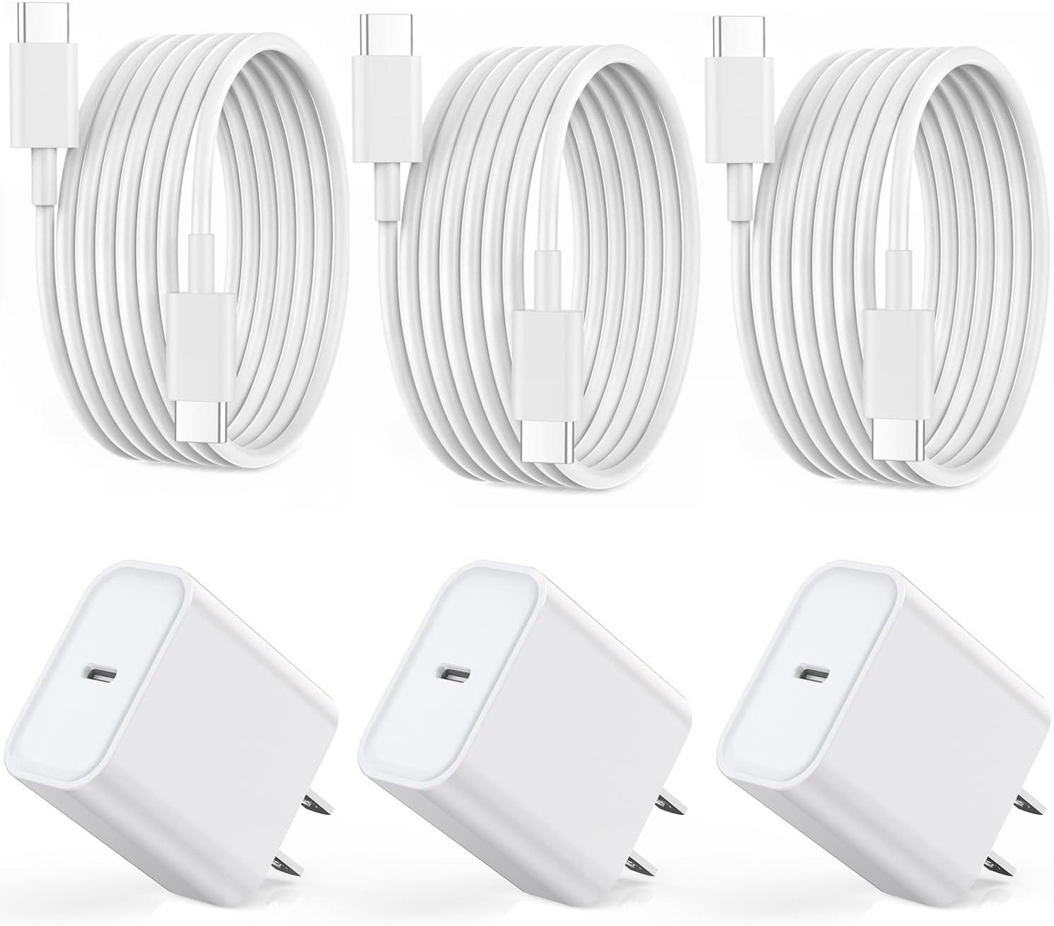 3-Pack Fast Charge iPhone PD Bundle