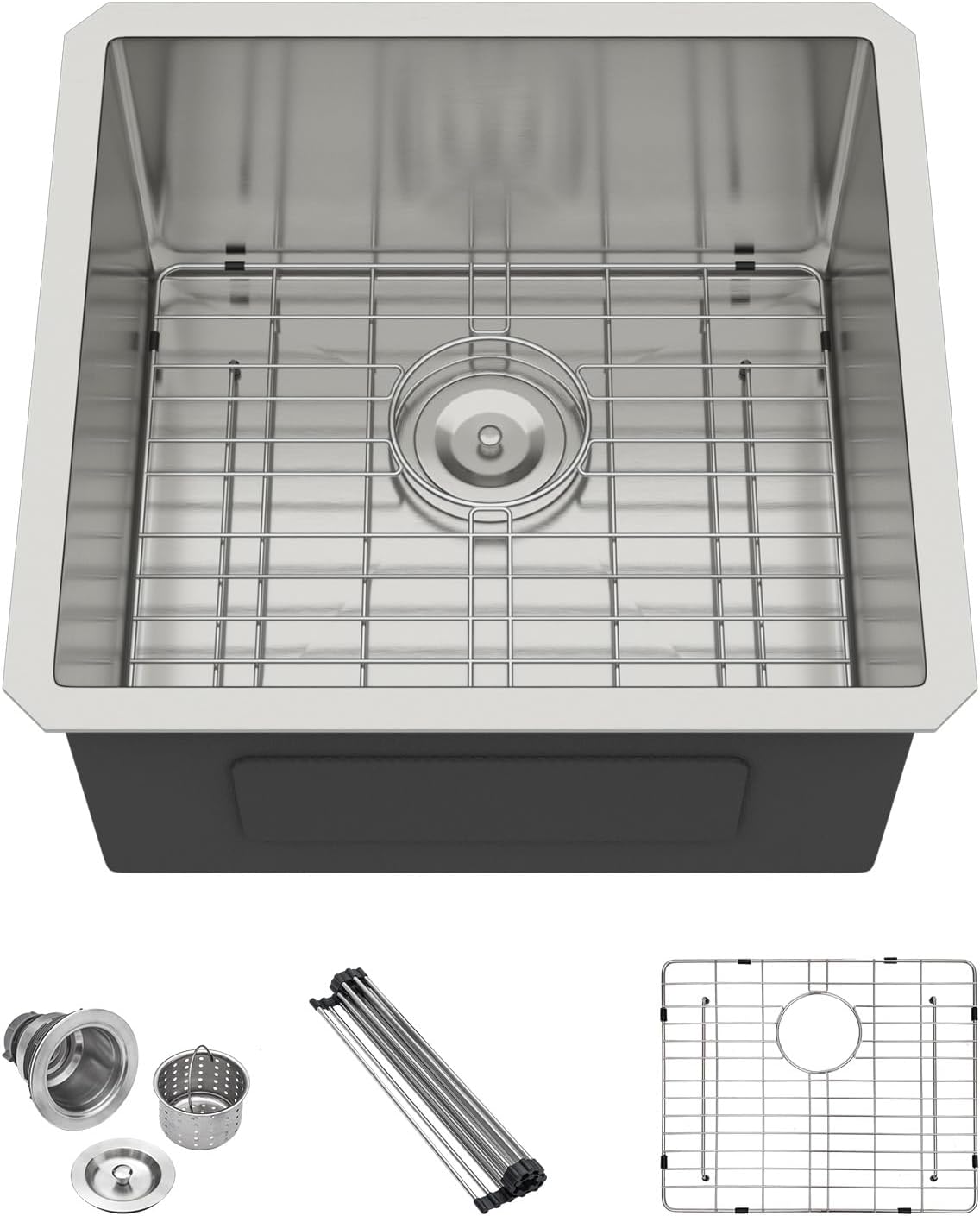 19 Inch Undermount Kitchen Sink by Lordear - Durable & Stylish