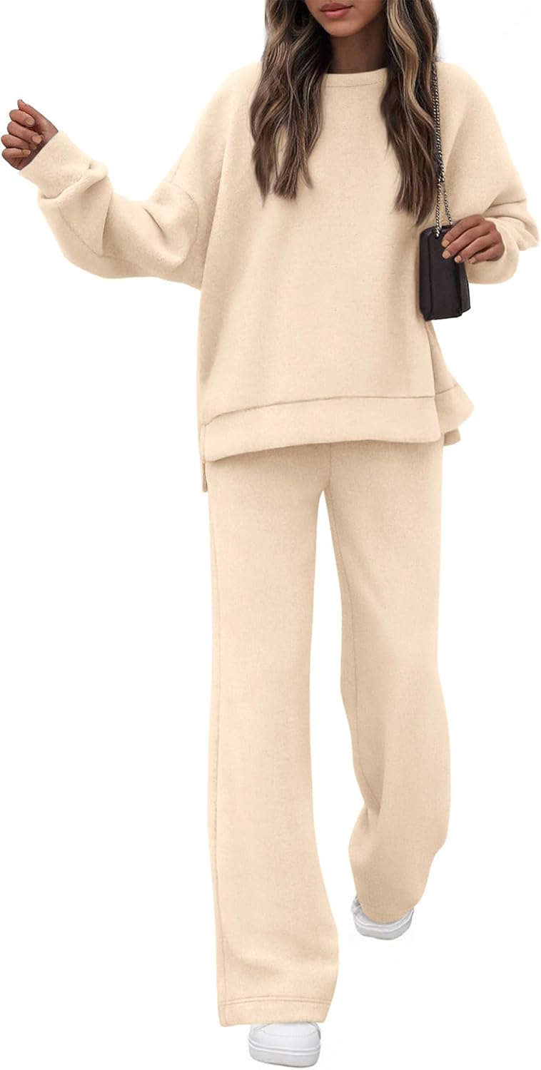 KIRUNDO Fall Sweatsuits Women 2 Piece Lounge Set for 2025