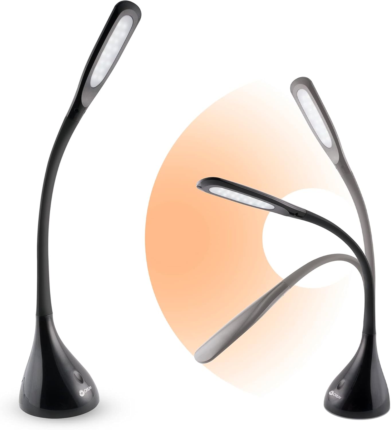OttLite LED Desk Lamp - 4 Dimmable Settings for Natural Daylight