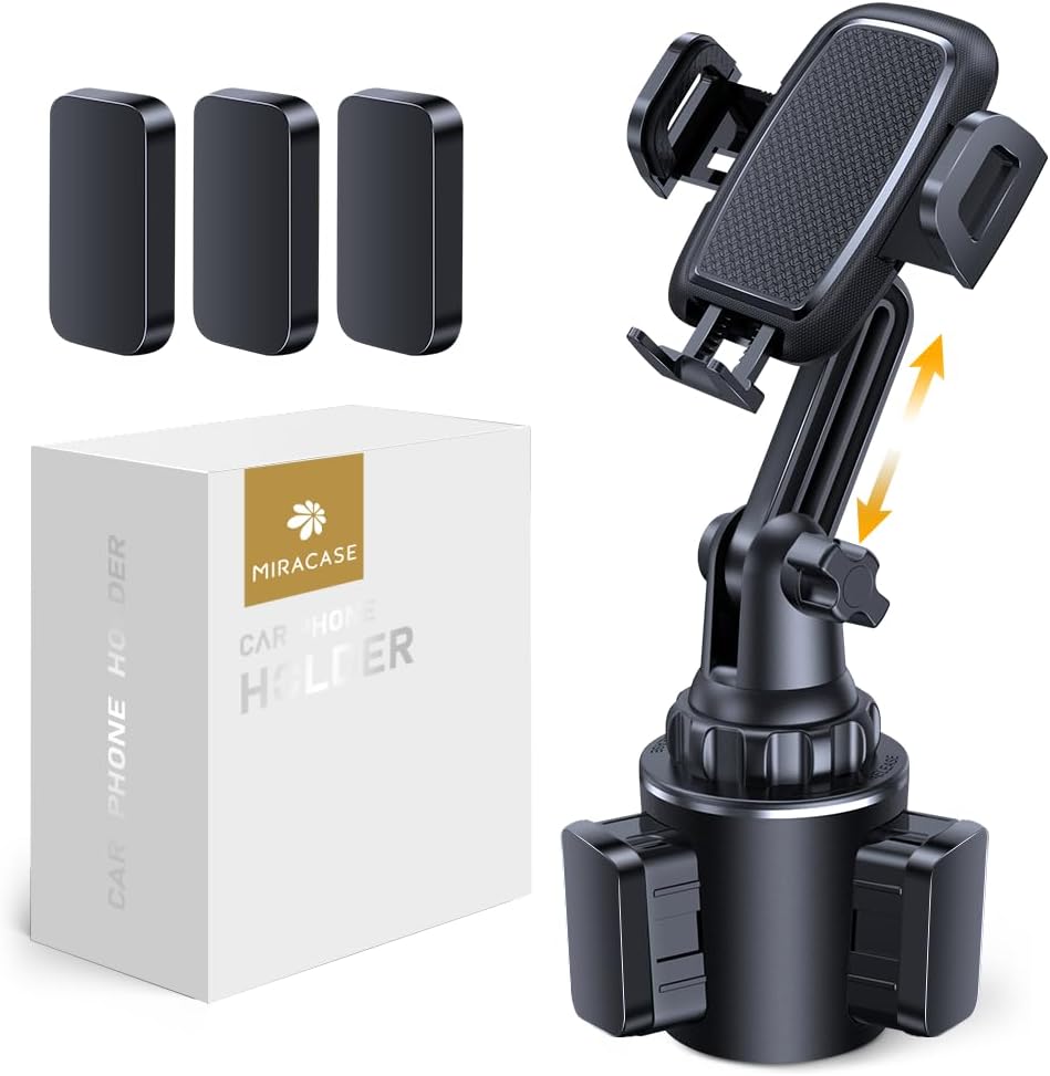 Miracase Long Neck Car Phone Mount - Secure & Adjustable